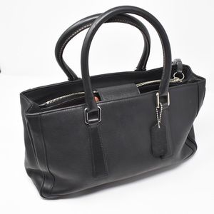 VINTAGE Coach 9414 Black Hampton Satchel